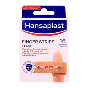 Hansaplast Elastic Finger Strips, 16 pcs