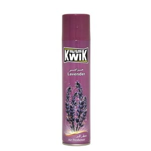 Buy Kwik Lavender Air Freshener 300ml Online at Best Price | Aerosols | Lulu UAE in UAE