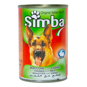 Simba Dog Food Chunks With Meat, 400 g