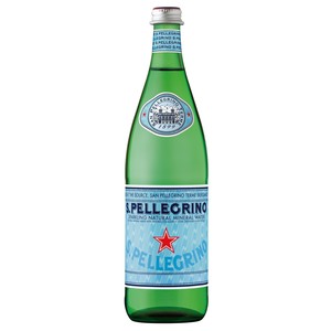 San Pellegrino Sparkling Natural Mineral Waterglass Bottle 750ml