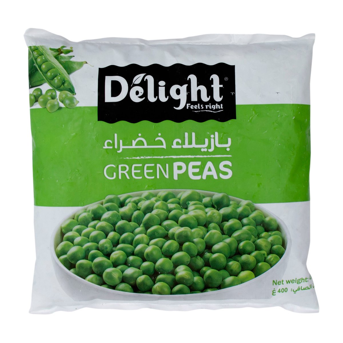 Delight Green Peas 400 g