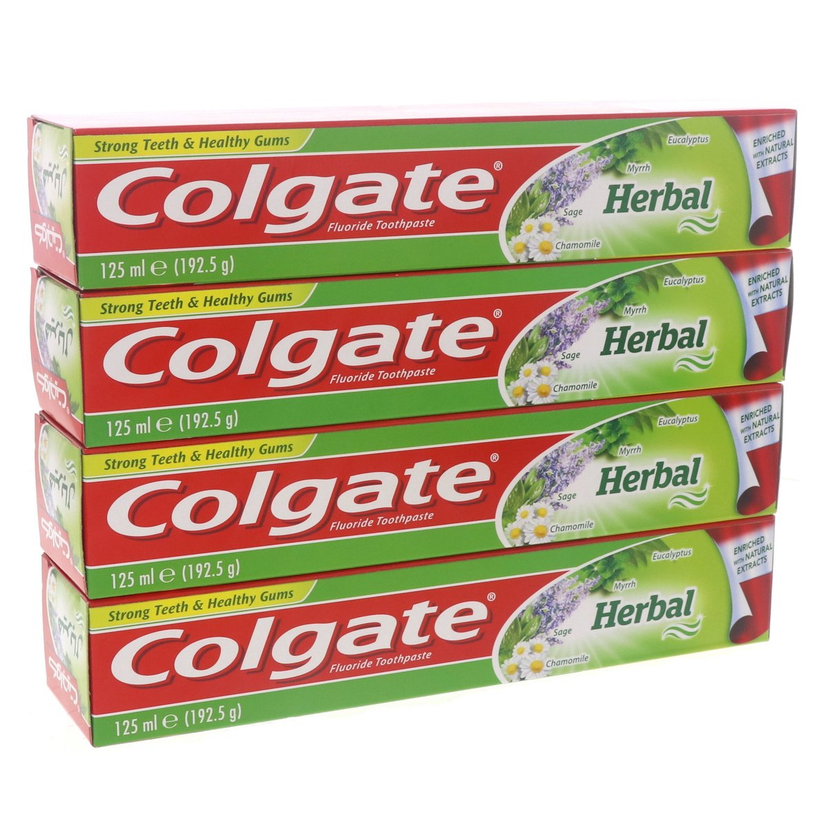 Colgate Herbal Toothpaste 4 x 125ml