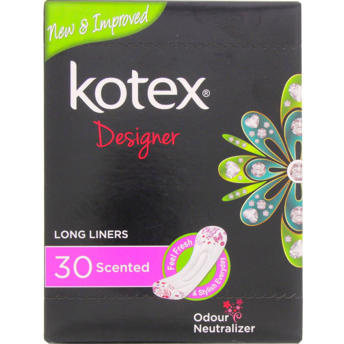 Kotex Designer Long Liners Scented 30pcs