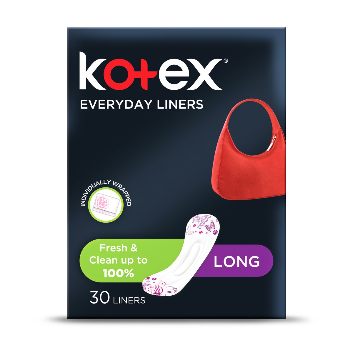 Kotex Designer Long Liners Scented 30pcs