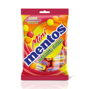 Mentos Mini Assorted Fruit Candies 250 g