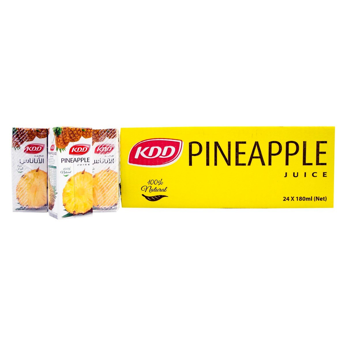 KDD Pineapple Juice 24 x 180ml