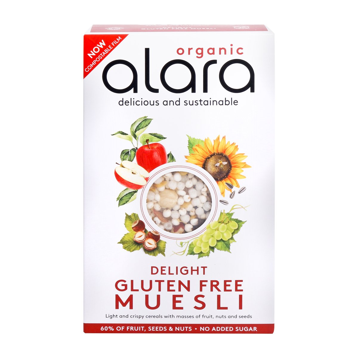 Alara Organic Muesli Gluten Free 250 g