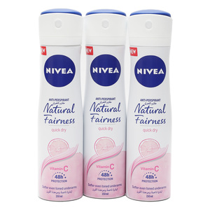 Nivea Anti-Perspirant Deodorant for Women Assorted 3 x 150 ml