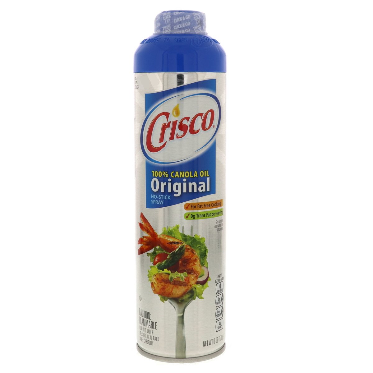 Crisco 100% Original Canola Oil Non Stick Spray 170 g