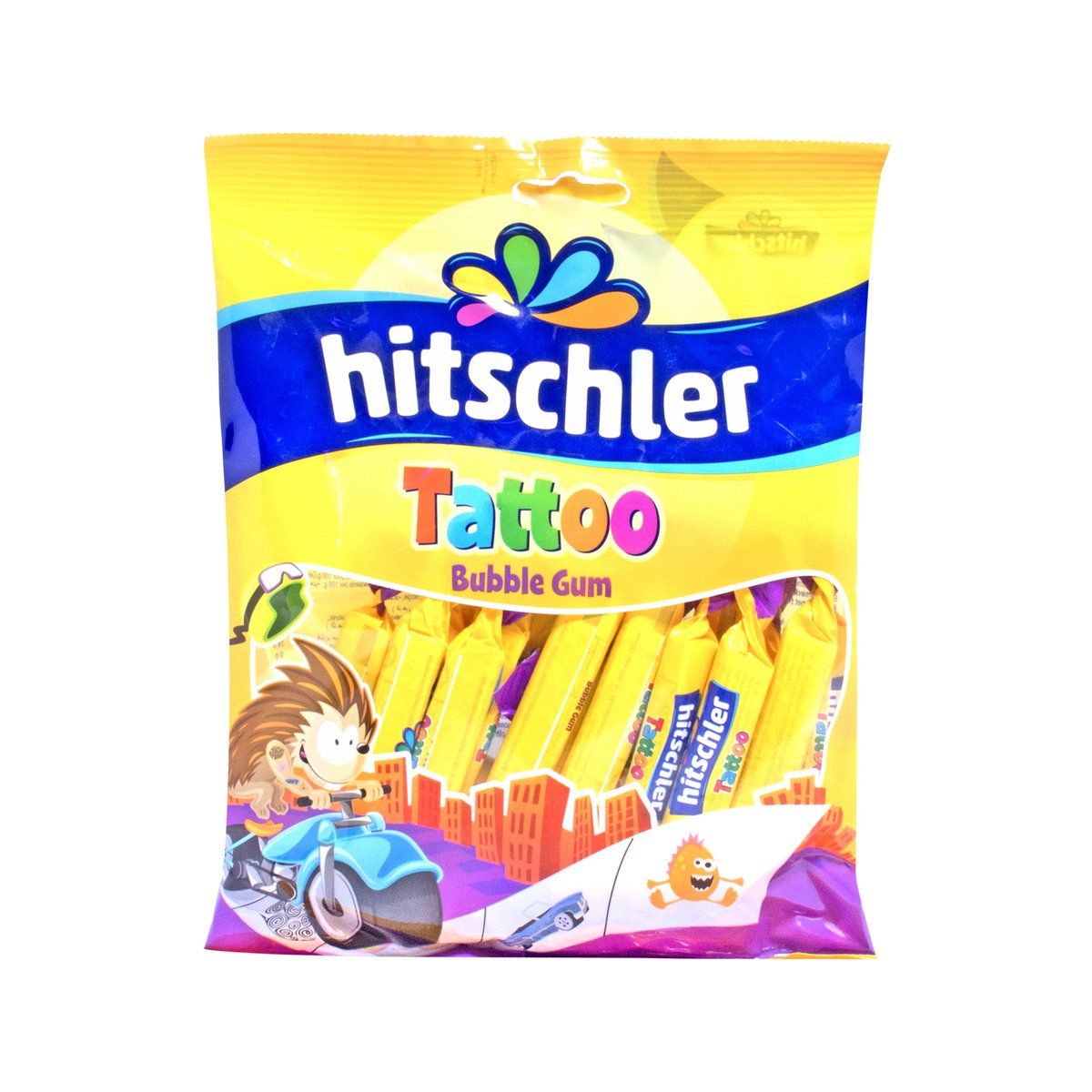 Hitschlers Tattoo Bubble Gum 120 g