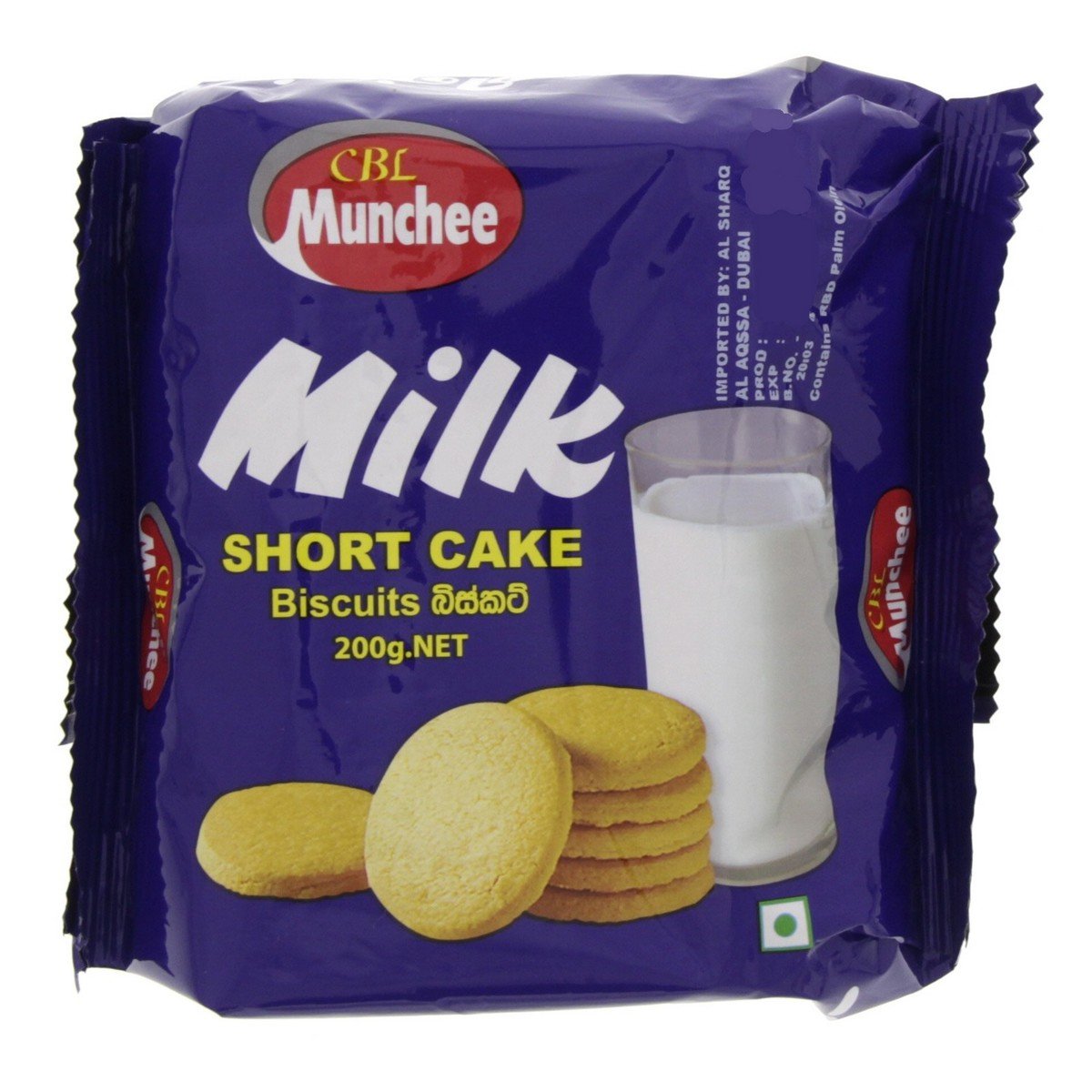 Munchee Milk Short Cake Biscuits 200 g