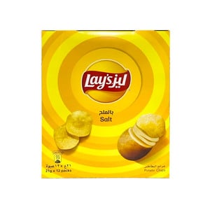 Lay's Salted  Chips 12 x 21g