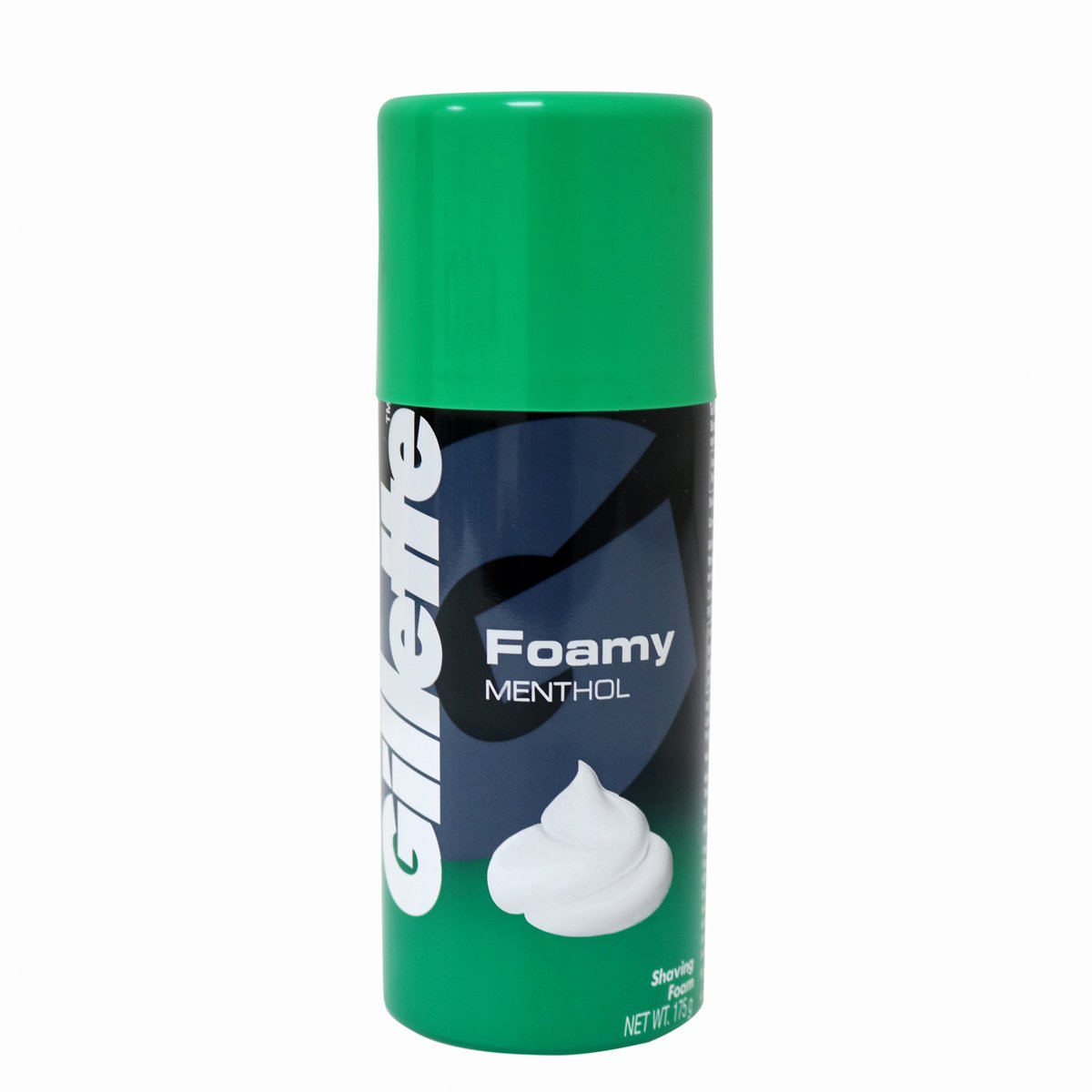 Gillette Foamy Menthol Shaving Foam 175g