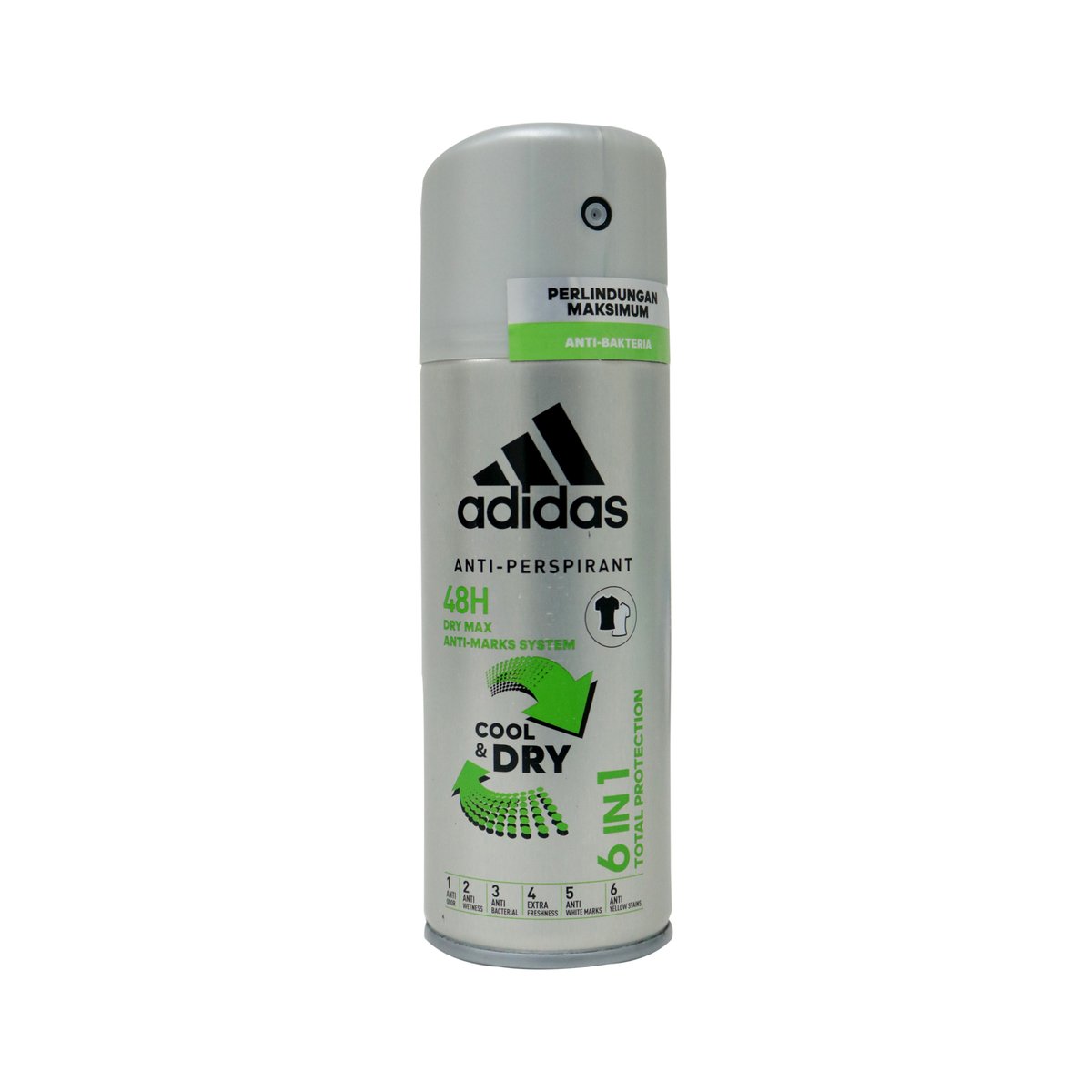 Adidas Men Deodorant 6In1 Body Spray 150ml