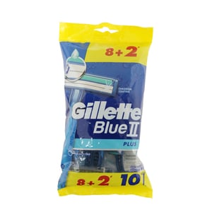 Gillette Blue II Plus Ultra Sensitive Razors 10pcs