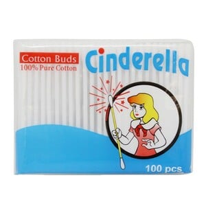 Cinderella Cotton Bud 100pcs