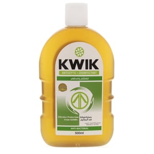 Kwik Antiseptic Disinfectant Anti Bacterial Liquid 500ml