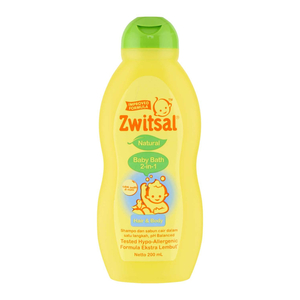 Zwitsal Baby Bath Natural Hair & Body Natural  200ml