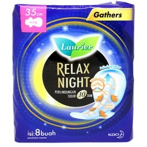 Laurier Relax Night With Gather 35Cm 8pcs