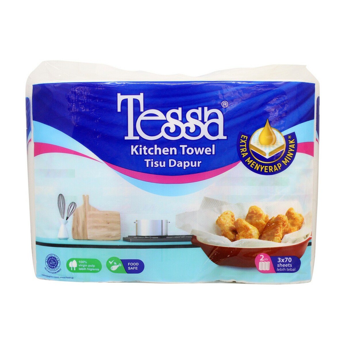 Tessa Tisu Dapur 70S TTP001 3pcs