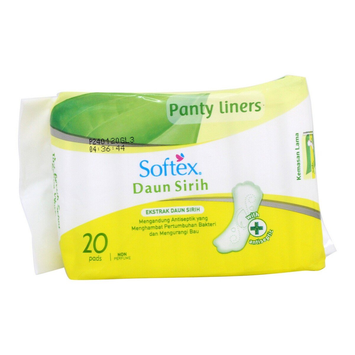 Softex Panty Liners Daun Sirih 20pcs
