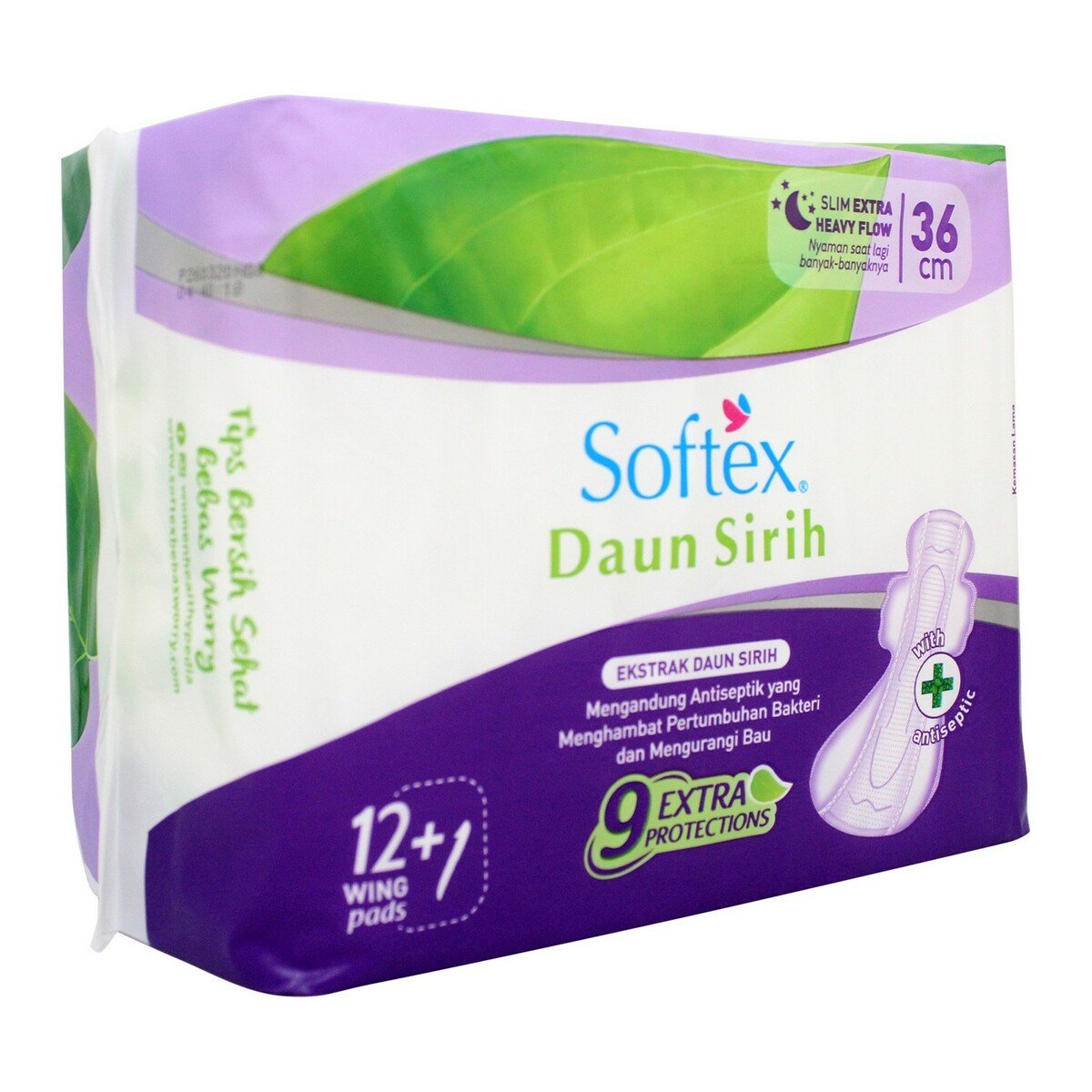 Softex Daun Sirih Slim 36cm 12pcs
