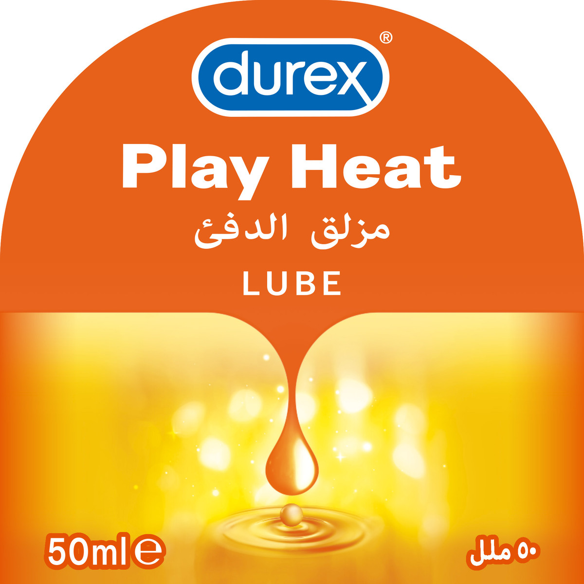 Durex Play Heat Lube Gel 50ml