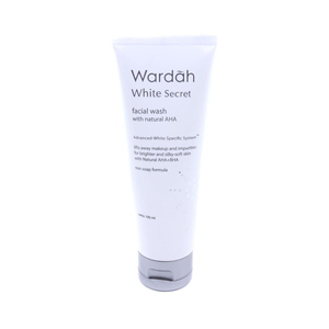 Wardah White Secret Facial Wash Natural Aha 100ml
