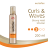 Wellaflex Curls & Waves Strong Hold Mousse 250 ml