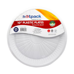 Hotpack Plastic Plate 10
