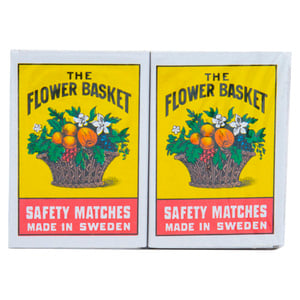 The Flower Basket Match Box Small 10pcs