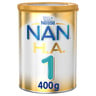 Nestle NAN H.A. Stage 1 Hypoallergenic Starter Infant Formula Fortified With Iron From Birth to 6 Months 400 g