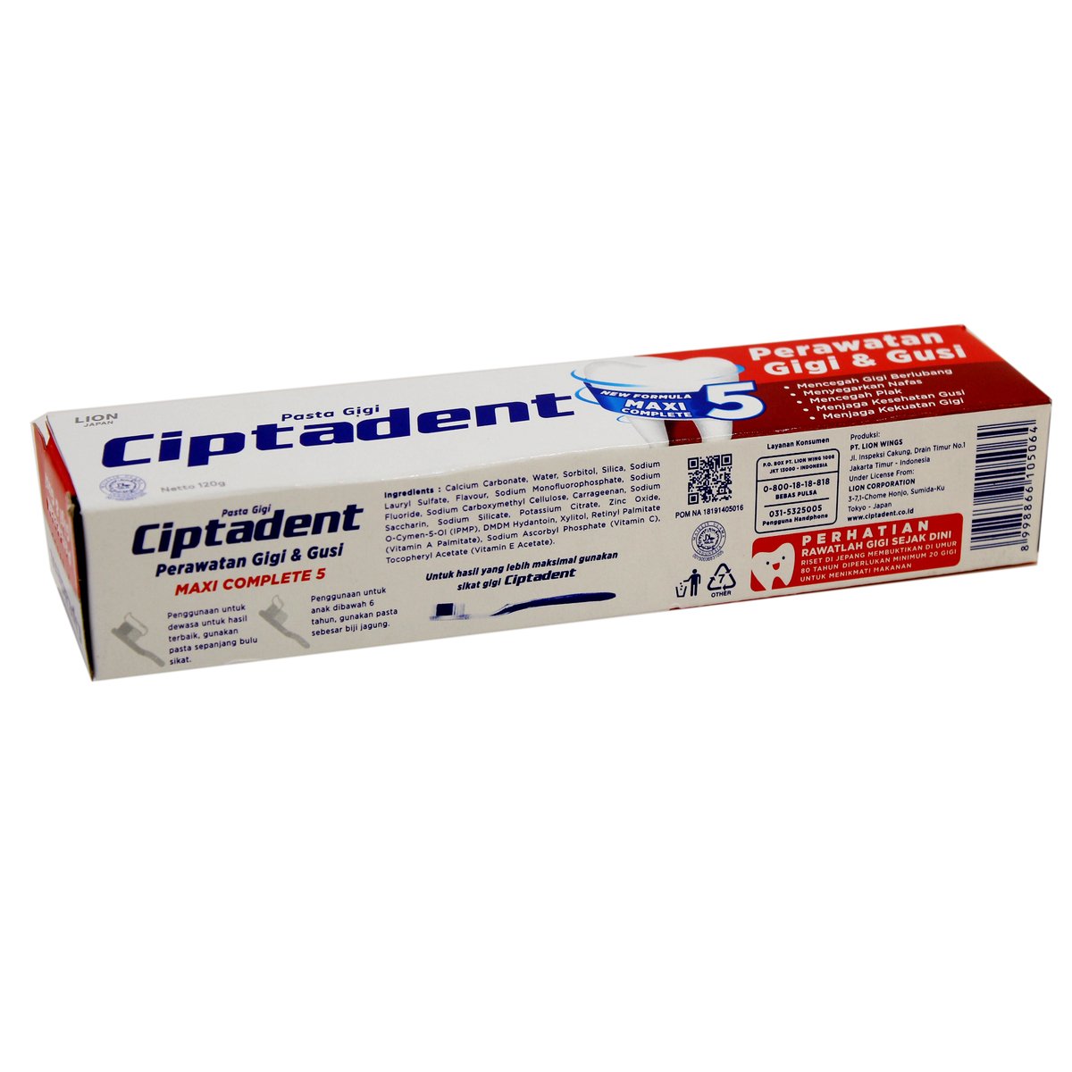 Ciptadent Tooth Paste Ice Mint 120g