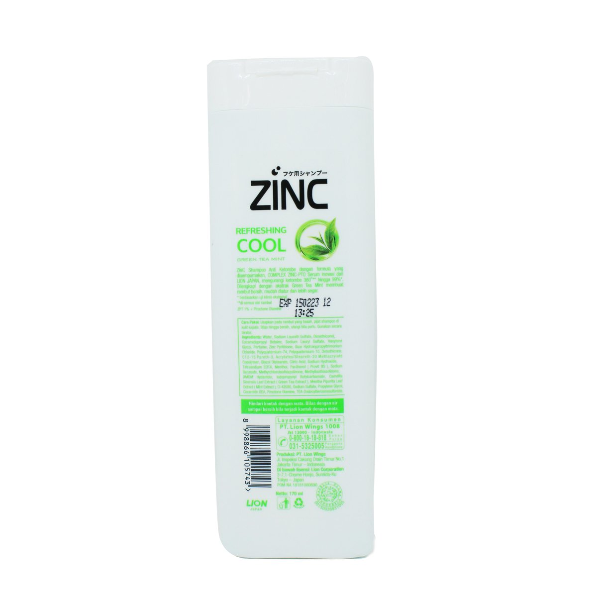 Zinc Shampo Anti Refresing Botol 170ml