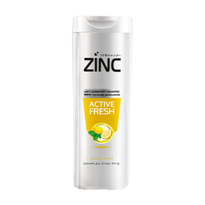 Zinc Shampoo Anti Dandruff Clean And Active Fresh Bottle 170ml