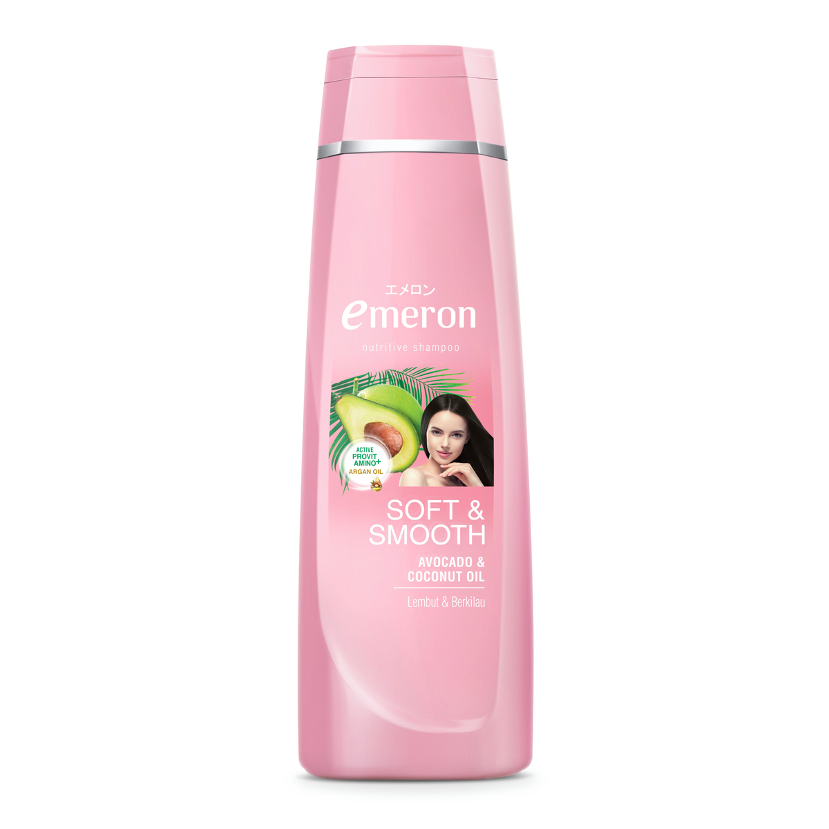 Emeron Shampo Hair Soft & Smooth Botol 340ml