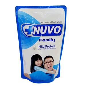 Nuvo Familly Body Wash Mild Protect Refill 400ml