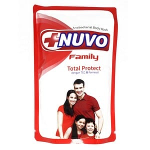 Nuvo Familly Body Wash Total Protect Refill 400ml