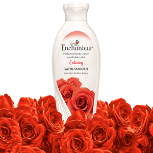Enchanteur Satin Smooth Enticing Lotion with Aloe Vera & Olive Butter  250ml