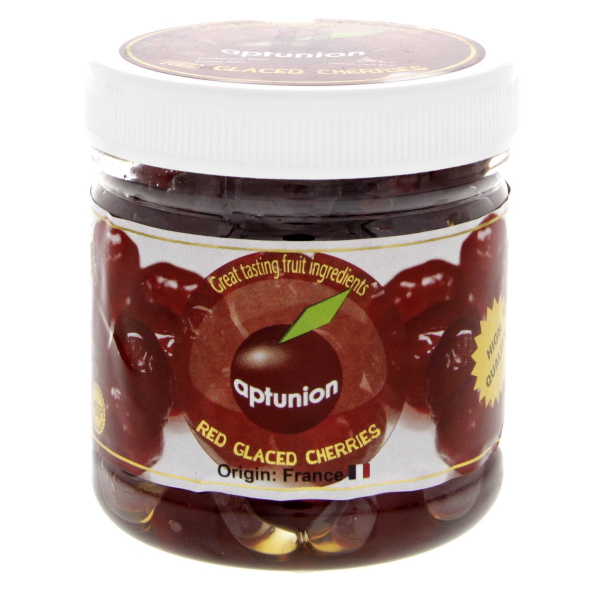 Aptunion Red Glaced Cherries 200 g