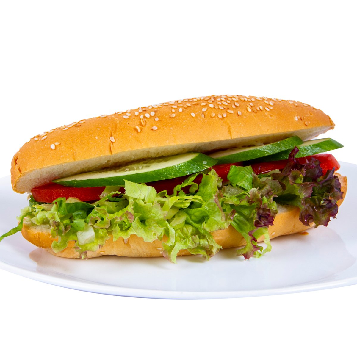 Vegetable Submarine Sandwich 1pc