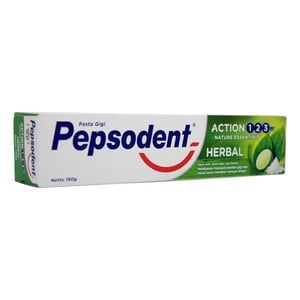 Pepsodent Toothpaste complete 8act Herbal 190g