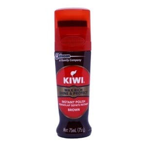 Kiwi Brown Liquid Wax Shine & Protect 75ml