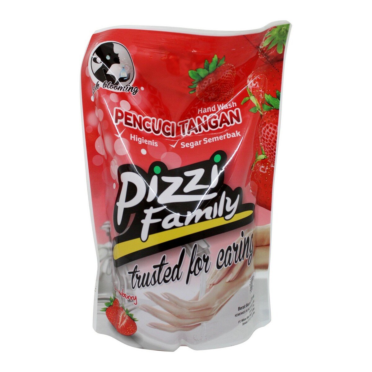 Pizzi Sabun Cuci Tangan Strawberry Pouch 375ml