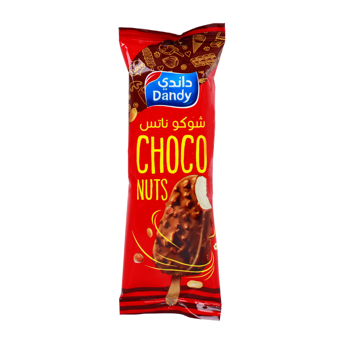 Dandy Ice Cream Choco Nuts 85ml