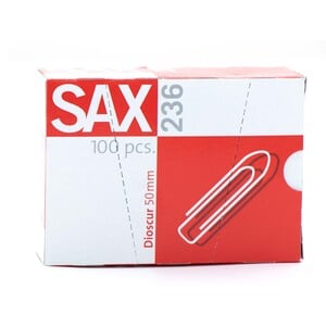 Sax Paper Clip 236-50mm 100's