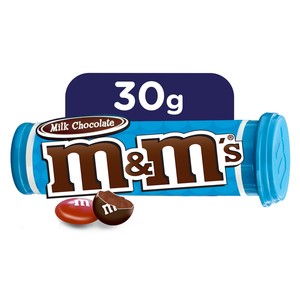 اشتري قم بشراء M&Ms Milk Chocolate Tube 30.6 g Online at Best Price من الموقع - من لولو هايبر ماركت Kids Chocolate في السعودية