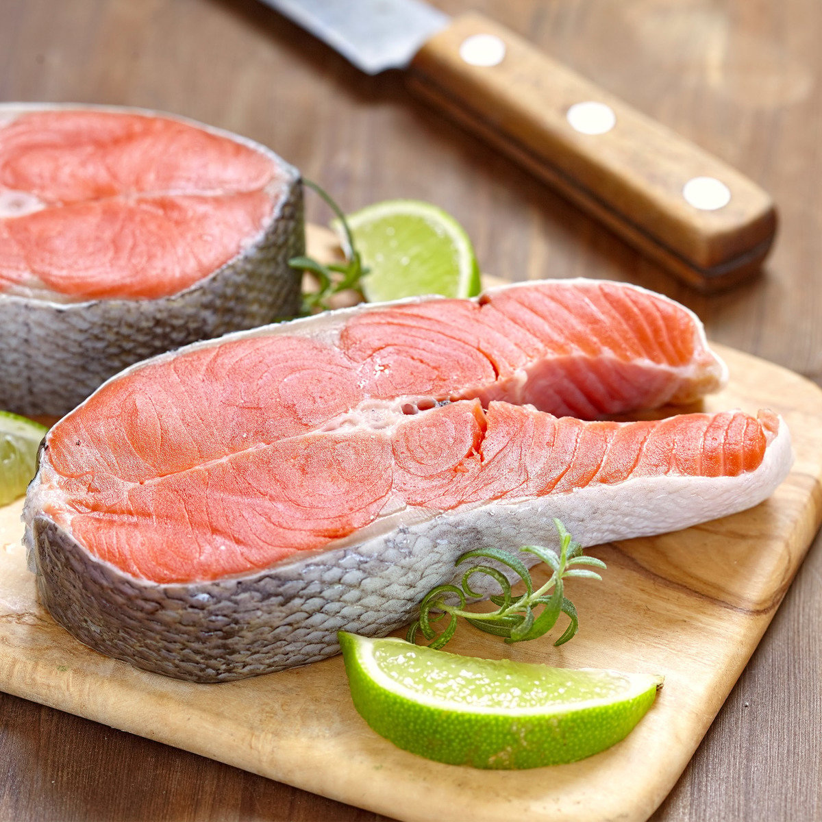 Fresh Norwegian Salmon Steak 350 g Online at Best Price