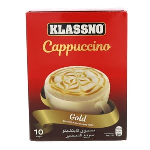 Klassno Cappuccino Gold 10 x 20g