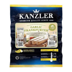 Kanzler Garlic Frankfurter 300g